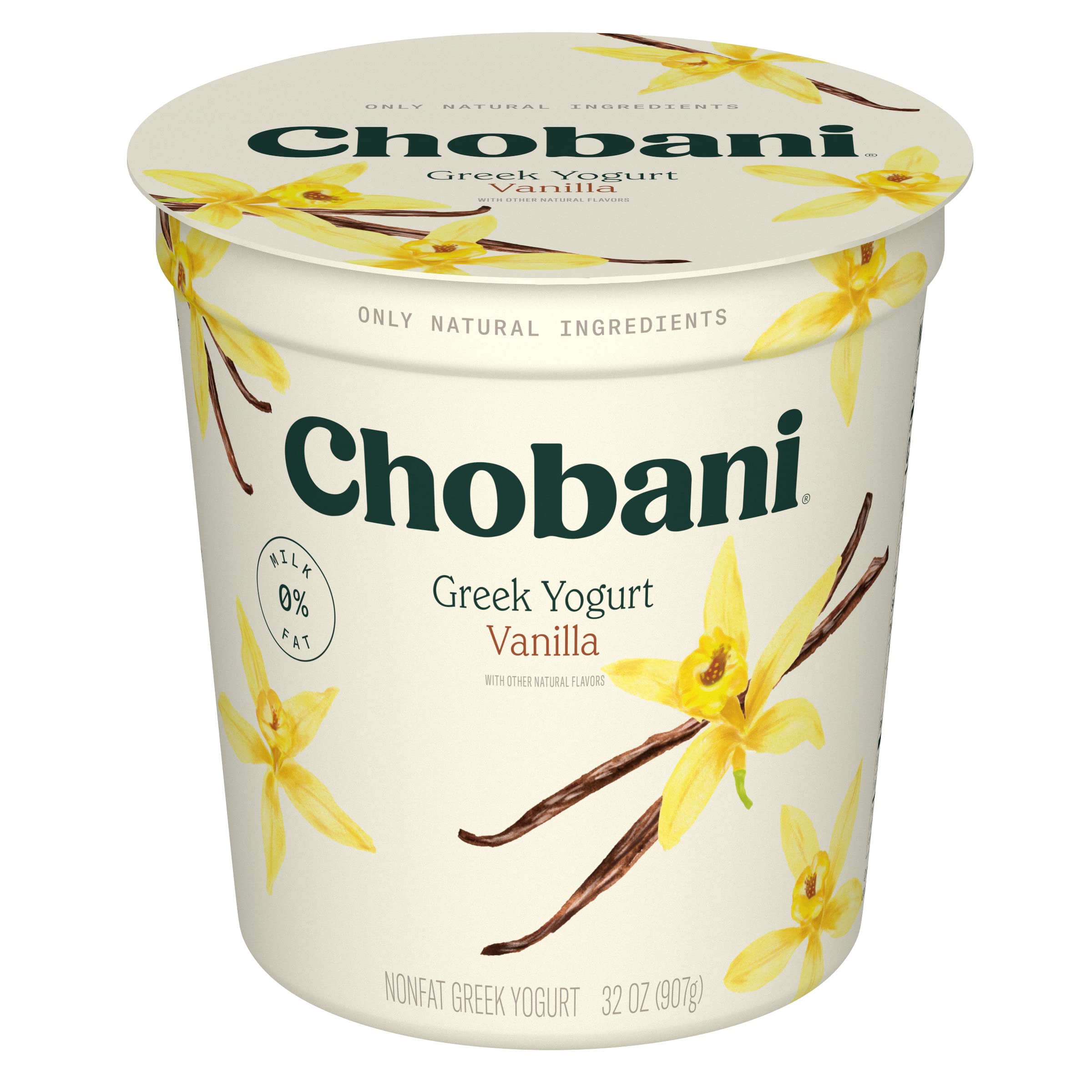 Chobani® Vanilla Blended Non-Fat Greek Yogurt 32oz