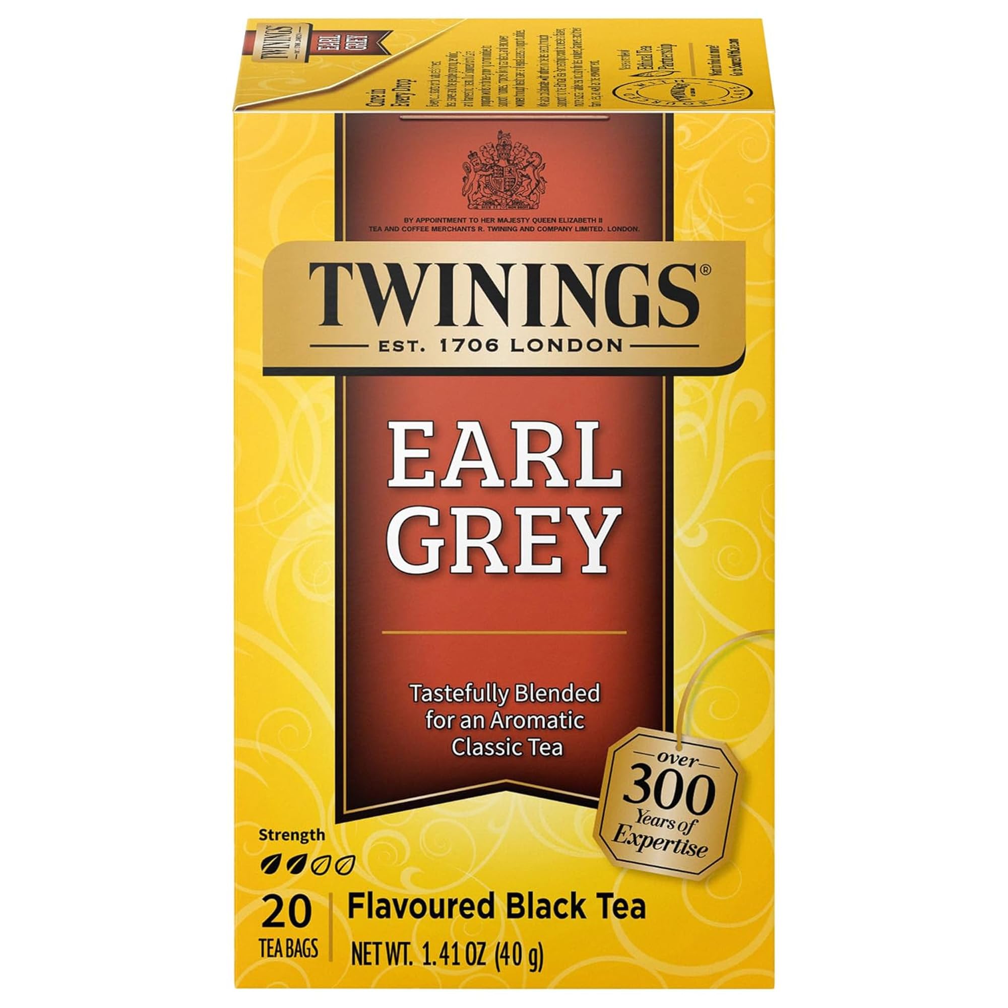 Twinings Lemon & Ginger Herbal Tea Individually Wrapped Bags, 100 Count (Pack of 1), Tangy Lemon, Spicy Ginger, Naturally Caffeine-Free, Enjoy Hot or Iced, 100 Teabags
