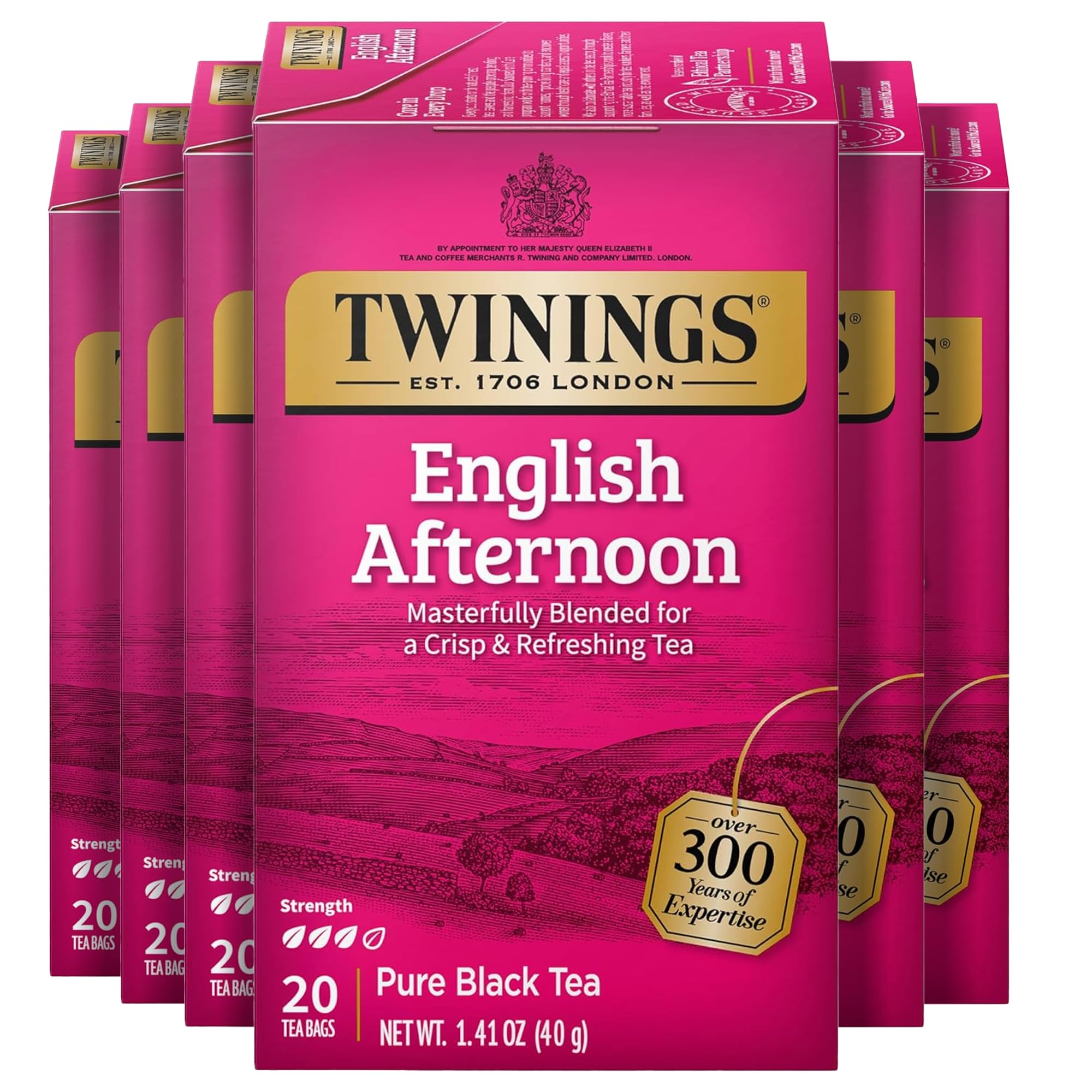 Twinings Lemon & Ginger Herbal Tea Individually Wrapped Bags, 100 Count (Pack of 1), Tangy Lemon, Spicy Ginger, Naturally Caffeine-Free, Enjoy Hot or Iced, 100 Teabags