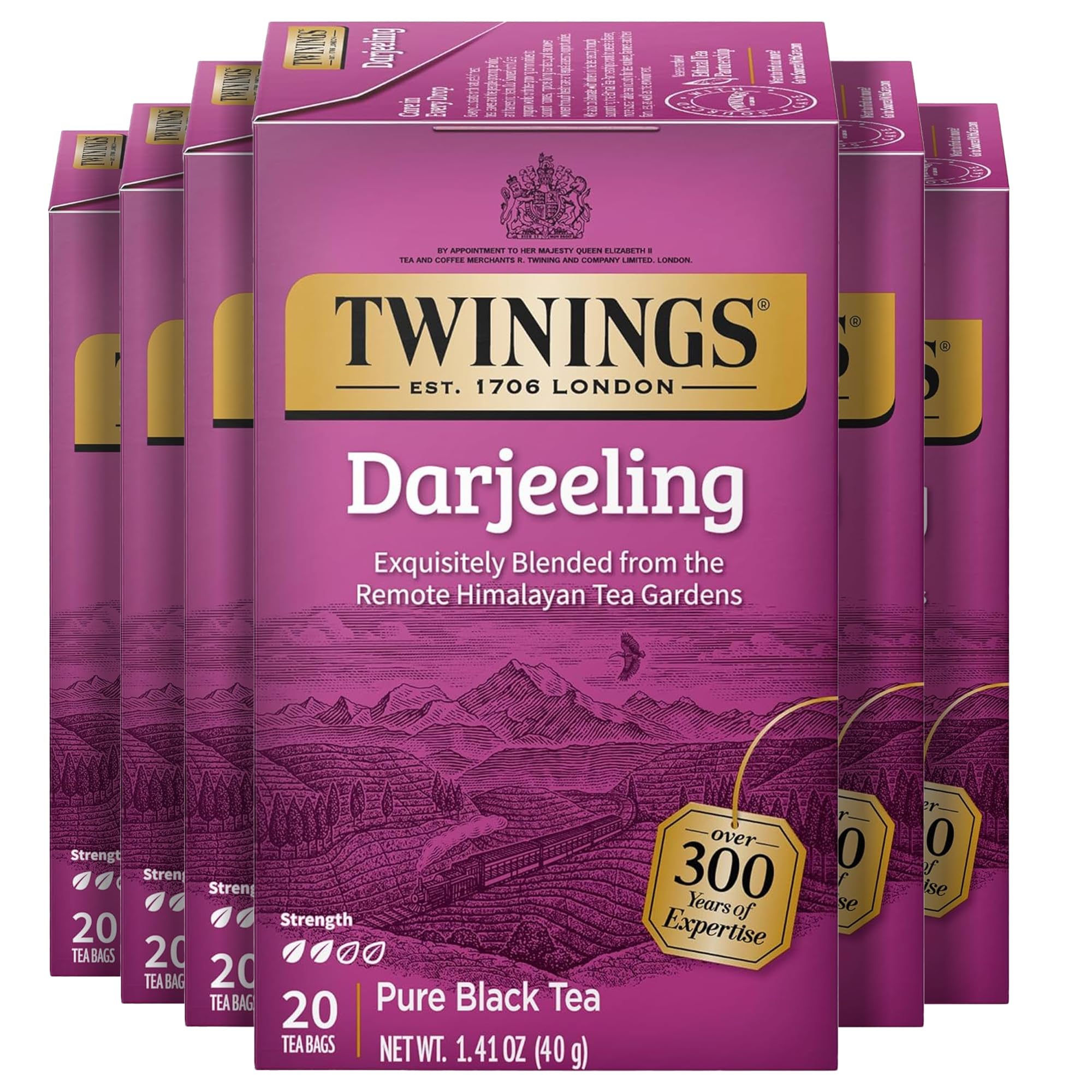 Twinings Lemon & Ginger Herbal Tea Individually Wrapped Bags, 100 Count (Pack of 1), Tangy Lemon, Spicy Ginger, Naturally Caffeine-Free, Enjoy Hot or Iced, 100 Teabags