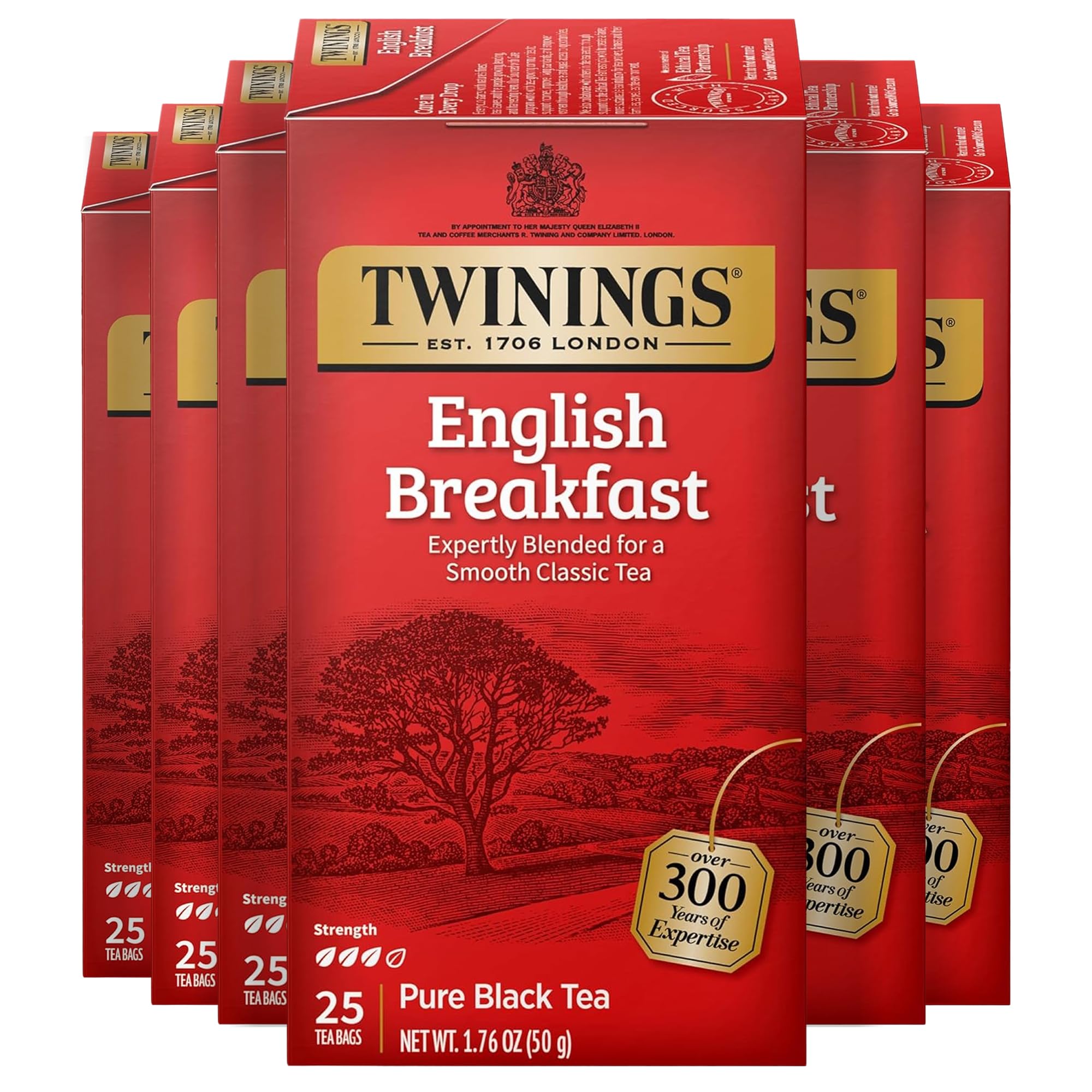 Twinings Lemon & Ginger Herbal Tea Individually Wrapped Bags, 100 Count (Pack of 1), Tangy Lemon, Spicy Ginger, Naturally Caffeine-Free, Enjoy Hot or Iced, 100 Teabags