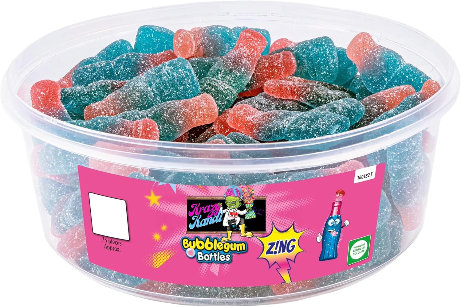Bulk Retro Sweets for Haribo Lovers – Pick & Mix Party Candy Tubs – Variety of Fruity Jelly