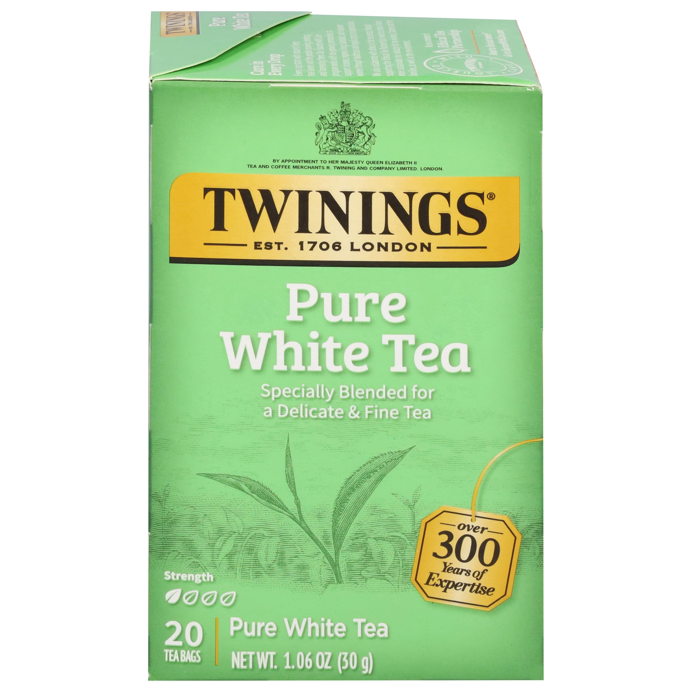 Twinings Lemon & Ginger Herbal Tea Individually Wrapped Bags, 100 Count (Pack of 1), Tangy Lemon, Spicy Ginger, Naturally Caffeine-Free, Enjoy Hot or Iced, 100 Teabags