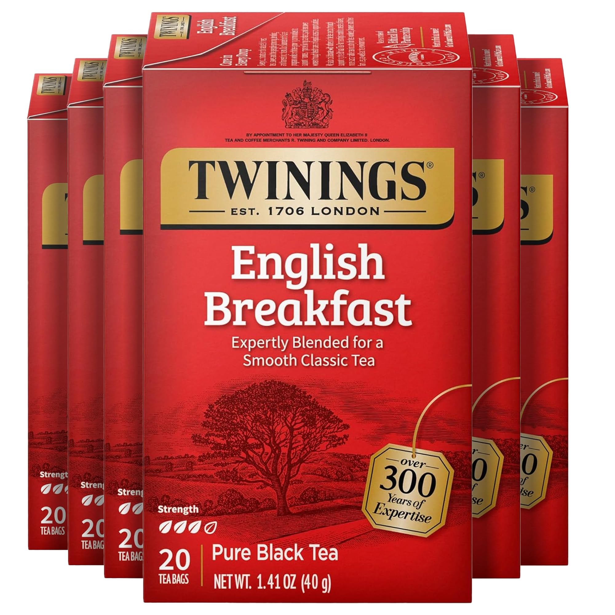 Twinings Lemon & Ginger Herbal Tea Individually Wrapped Bags, 100 Count (Pack of 1), Tangy Lemon, Spicy Ginger, Naturally Caffeine-Free, Enjoy Hot or Iced, 100 Teabags