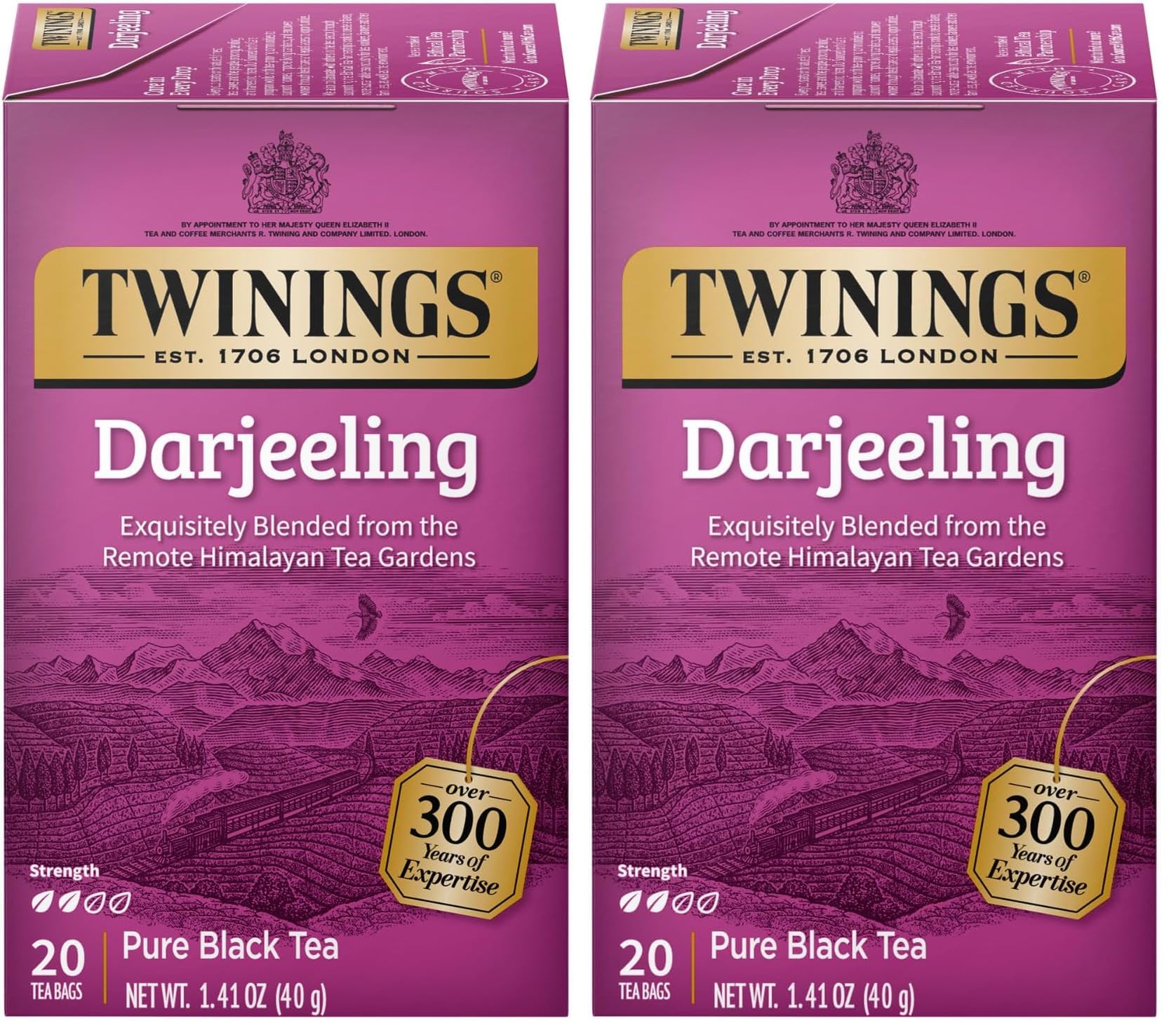 Twinings Lemon & Ginger Herbal Tea Individually Wrapped Bags, 100 Count (Pack of 1), Tangy Lemon, Spicy Ginger, Naturally Caffeine-Free, Enjoy Hot or Iced, 100 Teabags