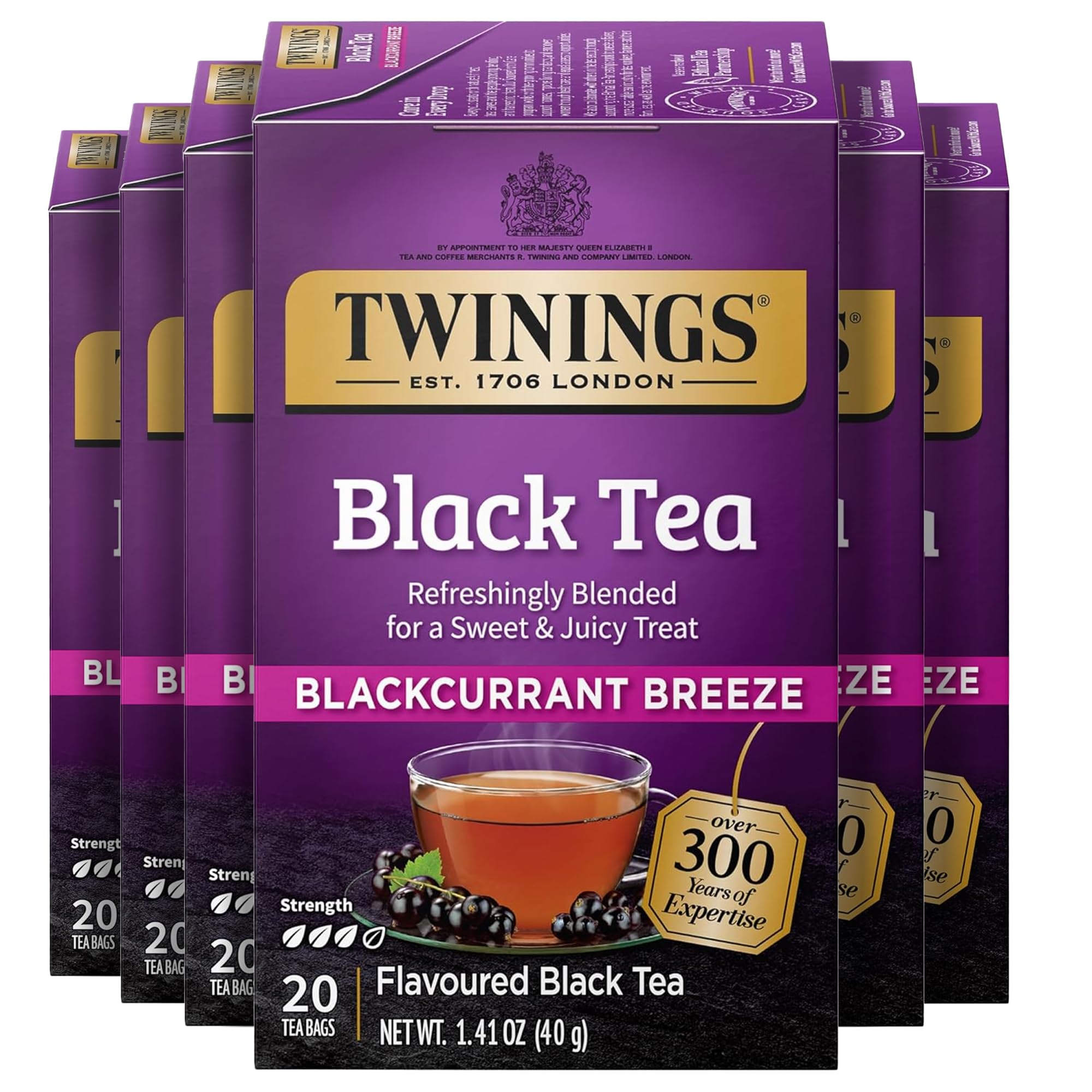 Twinings Lemon & Ginger Herbal Tea Individually Wrapped Bags, 100 Count (Pack of 1), Tangy Lemon, Spicy Ginger, Naturally Caffeine-Free, Enjoy Hot or Iced, 100 Teabags