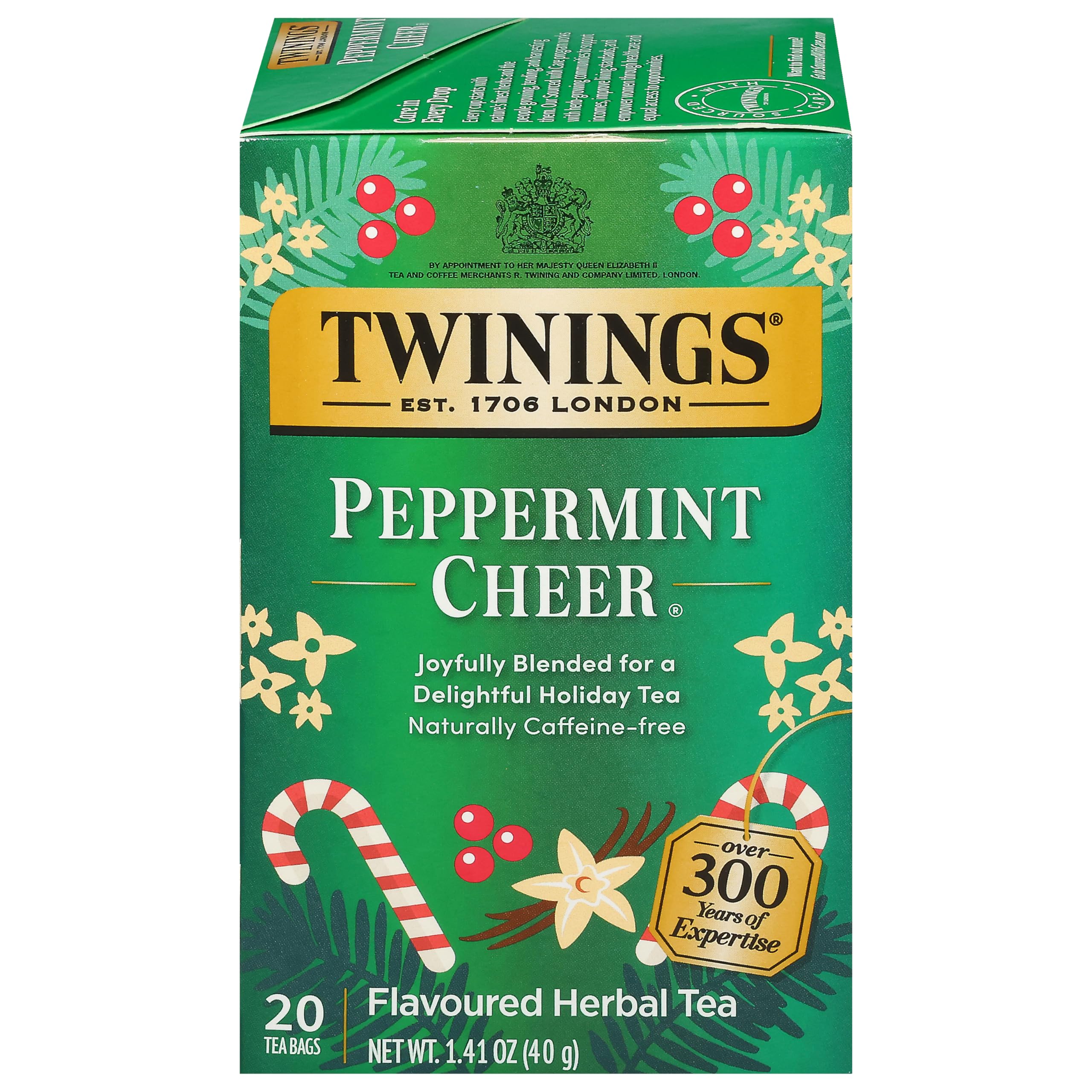 Twinings Lemon & Ginger Herbal Tea Individually Wrapped Bags, 100 Count (Pack of 1), Tangy Lemon, Spicy Ginger, Naturally Caffeine-Free, Enjoy Hot or Iced, 100 Teabags